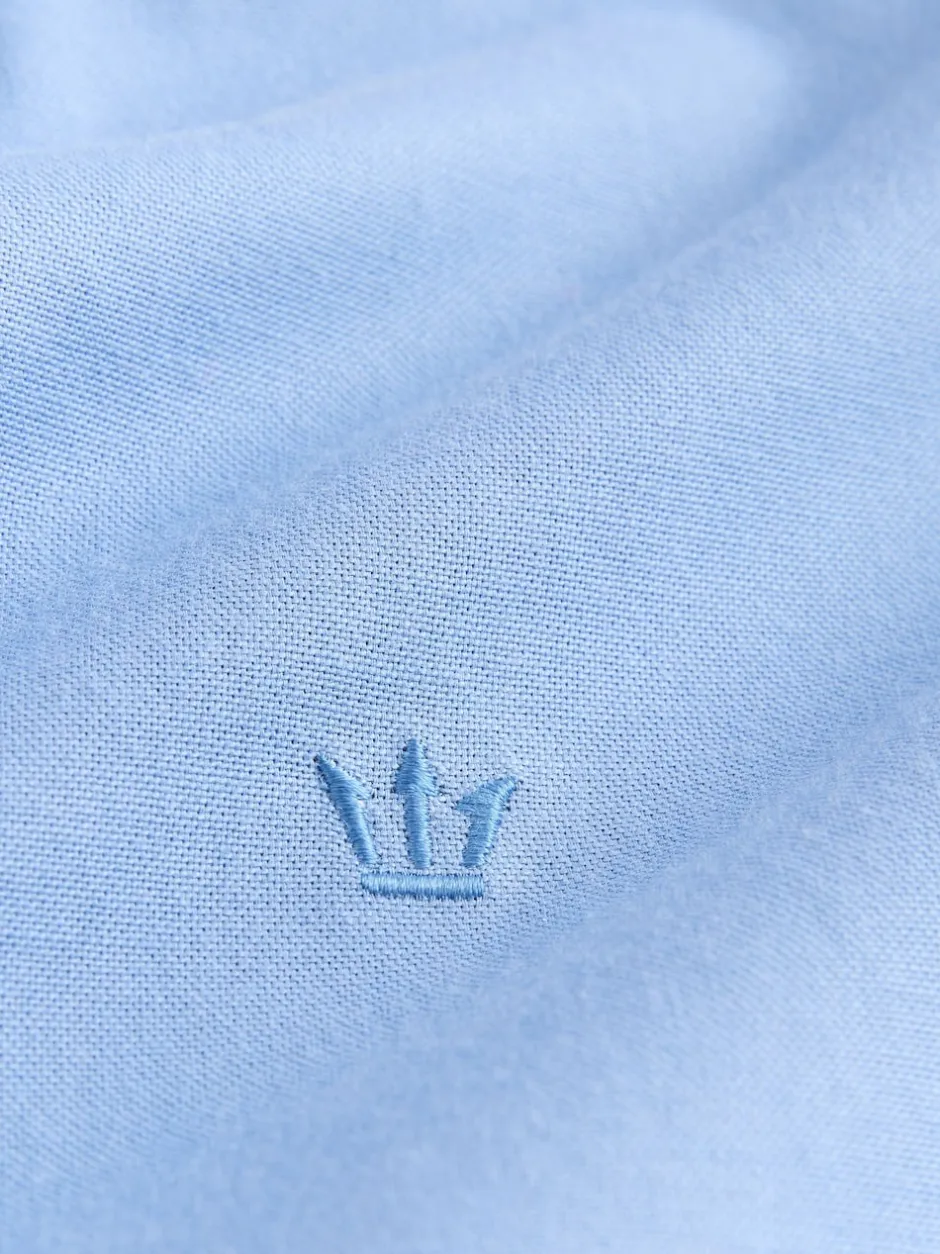 Next - Chemise Oxford stretch à manches longues Bleu Online