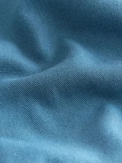 Next Bleu - Chemise Oxford teintée en pièce à manches longues Discount