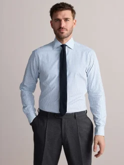 Next Bleu - Chemise Signature rayée Sale