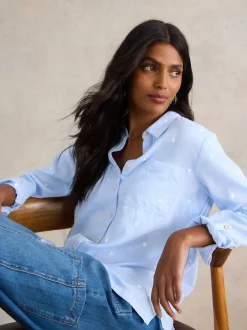 White Stuff - Chemise Sophie Bleu Discount