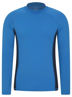Mountain Warehouse Bleu - Combinaison de surf pour hommes à manches longues Outlet