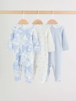 Next Bleu - Combinaisons de sommeil pour bébé 3 Pack (0mois-2ans) Outlet