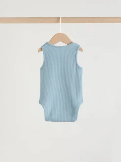 Next Bleu - Combinaisons pour bébés avec gilet 5 Pack Outlet