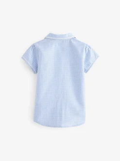 Next Bleu - Cotton Rich School Vichy Chemisiers (3-14yrs) Online