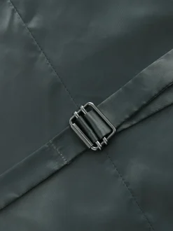 Next Bleu - Coupe ajustée Gilet en flanelle texturée Discount