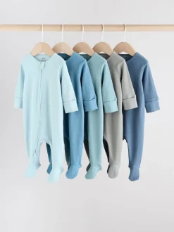 Next Bleu - Dors-bien bébé à fermeture éclair bidirectionnelle (0-2ans) Discount