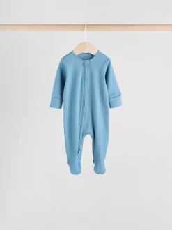 Next Bleu - Dors-bien bébé à fermeture éclair bidirectionnelle (0-2ans) Discount