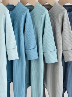 Next Bleu - Dors-bien bébé à fermeture éclair bidirectionnelle (0-2ans) Discount