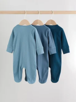 Next Bleu - Dors-bien bébé à fermeture éclair bidirectionnelle (0-2ans) Hot