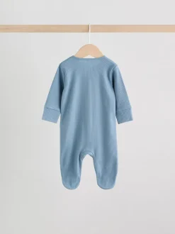 Next Bleu - Dors-bien bébé à fermeture éclair bidirectionnelle (0-2ans) Hot