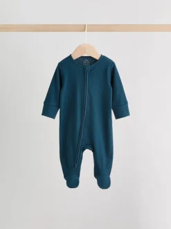 Next Bleu - Dors-bien bébé à fermeture éclair bidirectionnelle (0-2ans) Hot