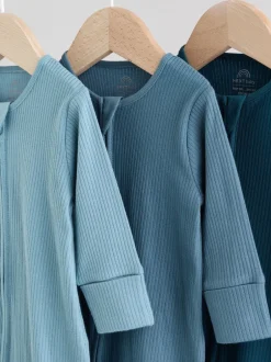 Next Bleu - Dors-bien bébé à fermeture éclair bidirectionnelle (0-2ans) Hot