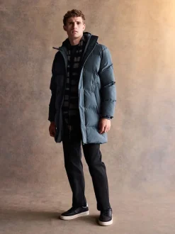 Next Bleu - Doudoune ThermoGen Résistant à la douche Discount