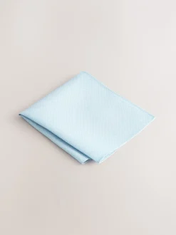 Next - Ensemble cravate et pochette texturées Bleu Online