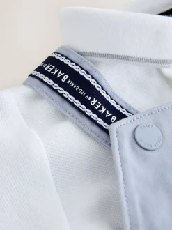 Baker by Ted Baker Bleu - Ensemble salopette et polo Hot