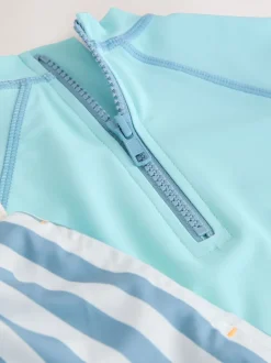 Next Bleu - Ensemble Sunsafe Rash Gilet et short de bain (3mois-7ans) Sale
