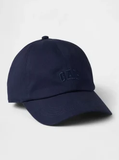 Gap Bleu - Casquette de baseball en coton à logo adulte New