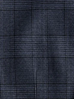 Next Bleu - Gilet de costume à carreaux Hot