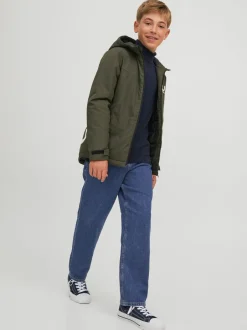 JACK & JONES JUNIOR Bleu - JACK & JONES Jean Chris Junior coupe décontractée Sale