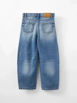 Cotton On Bleu - Jean unisexe Barrel Leg Clearance