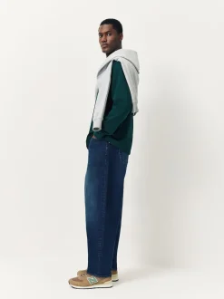 Next Bleu - Jean extensible classique coupe ballon Best