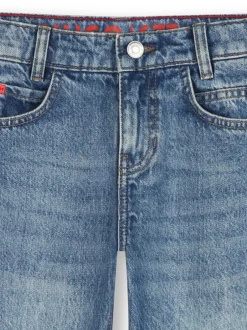 HUGO Bleu - Jean en jean droit Discount