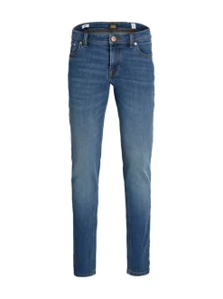 JACK & JONES JUNIOR Bleu - Jean slim Glenn bleu