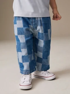 Next Bleu - Jeans à jambe large (3mths-7yrs)