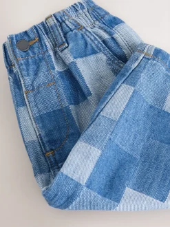Next Bleu - Jeans à jambe large (3mths-7yrs)