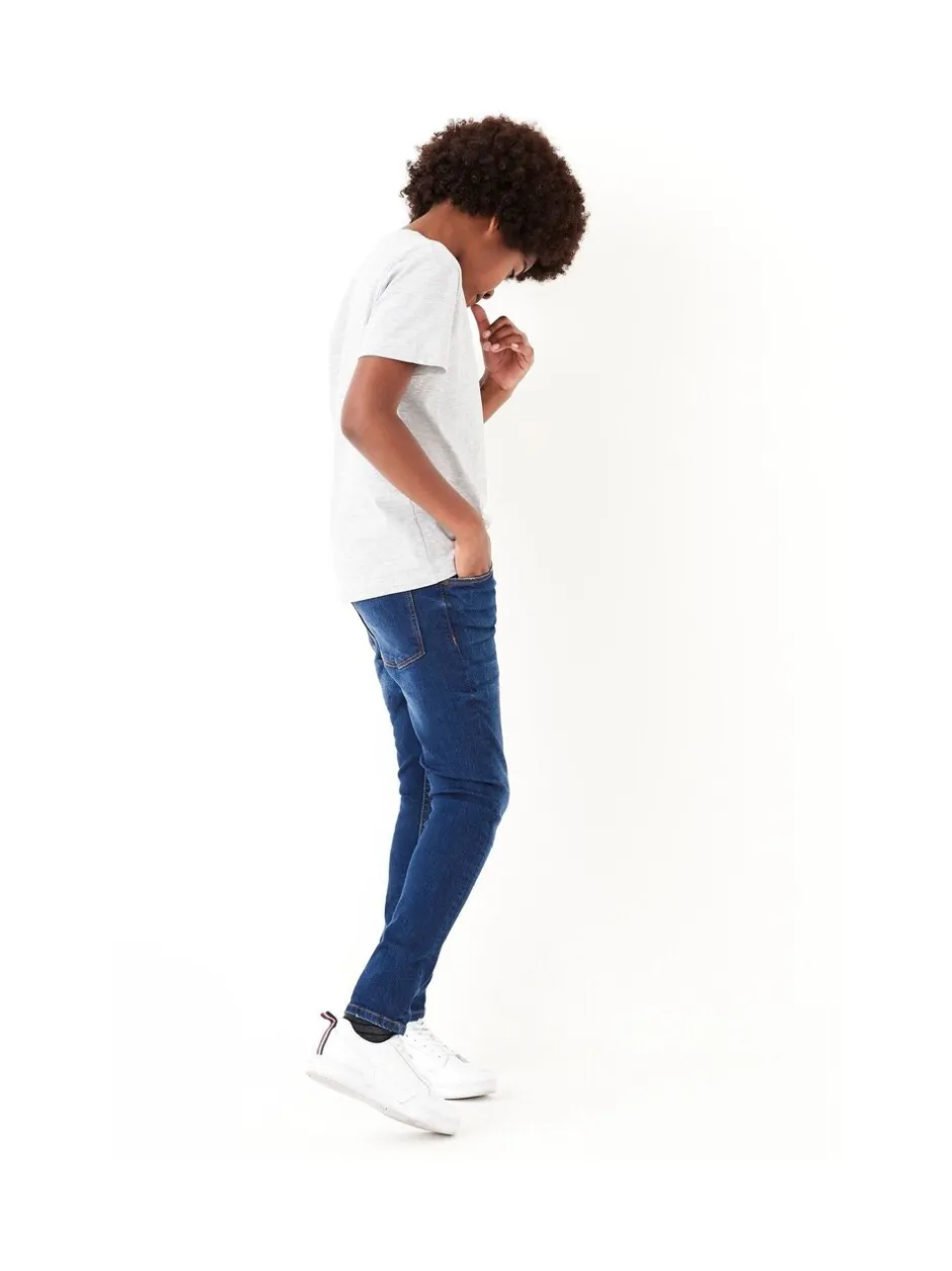 Next Bleu - Jeans extensibles (3-17yrs) Super Skinny Fit Discount