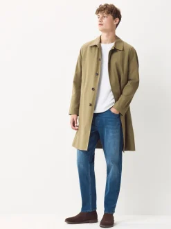 Next - Jeansextensible classique coupe fuselée régulière Bleu Clearance