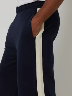 Threadbare Bleu - Joggings à jambe large à rayures latérales Hot