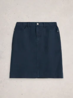 White Stuff Bleu - Jupe Tia Chinos Best