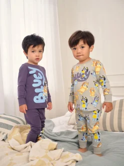 Next Bleu - Lot 2 pyjamas confortables License Bluey (12mois-8ans) Outlet