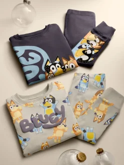 Next Bleu - Lot 2 pyjamas confortables License Bluey (12mois-8ans) Outlet