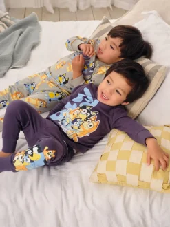 Next Bleu - Lot 2 pyjamas confortables License Bluey (12mois-8ans) Outlet