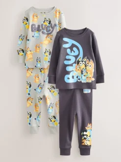 Next Bleu - Lot 2 pyjamas confortables License Bluey (12mois-8ans) Outlet