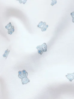 Next Bleu - Lot de 3 barboteuses zippées bidirectionnelles pour bébé (0 mois à 3 ans) Outlet