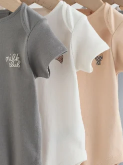 Next Bleu - Lot de 5 bodies bébé à manches courtes Sale