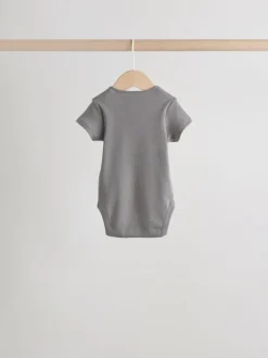 Next Bleu - Lot de 5 bodies bébé à manches courtes Sale