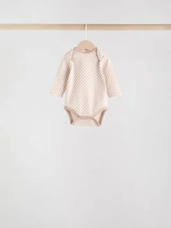 Next Bleu - Lot de 5 bodys à manches longues pour bébé Best