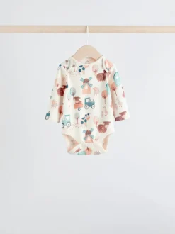 Next Bleu - Lot de 3 bodys Hamish à manches longues Hot