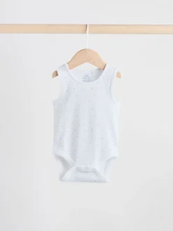 Next Bleu - Lot de 5 bodys pour bébé motif ours New