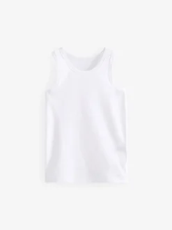 Next - Lot de 5 débardeurs (1.5-16ans) Bleu Clearance