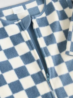 Next Bleu - Lot de 2 dors-bien bébé en micro polaire avec fermeture éclair bidirectionnelle Hot