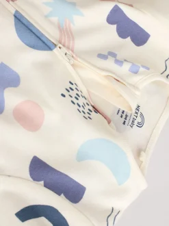 Next Bleu - Lot de 4 dors-bien zippés sans pieds pour bébé (0mois3ans)