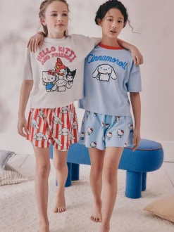 Next Bleu - Lot de 2 pyjamas courts Hello Kitty (3-14ans) Hot