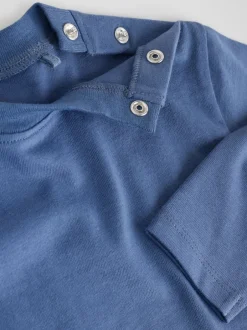 Next Bleu - Lot de 4 t-shirts à manches longues bébé (0mois2ans) Clearance