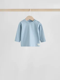 Next Bleu - Lot de 4 t-shirts à manches longues bébé (0mois2ans) Clearance