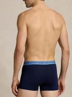Polo Ralph Lauren - Lot de boxers en coton extensible 3 Bleu